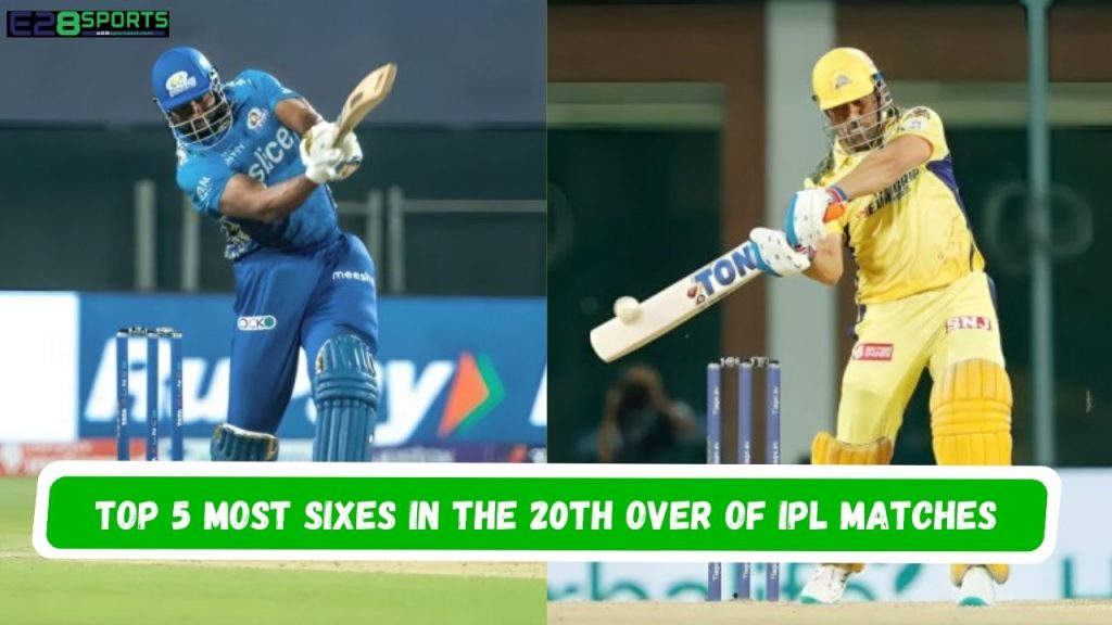 Most sixes in the 20th Over