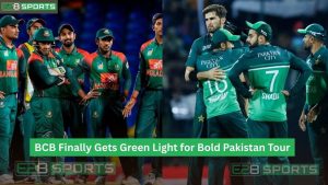 BCB Finally Gets Green Light for Bold Pakistan Tour
