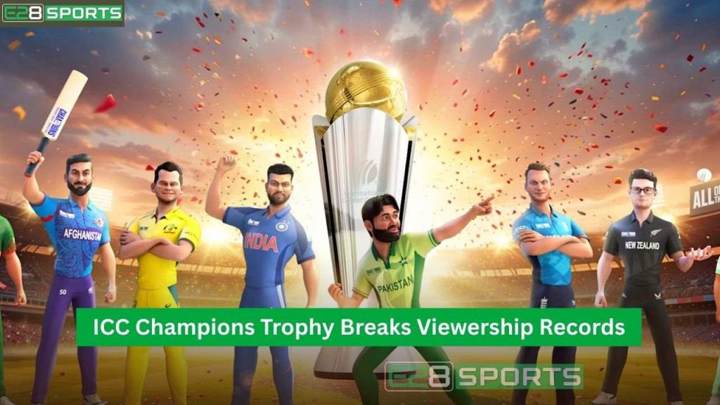 ICC Champions Trophy Breaks Viewership Records