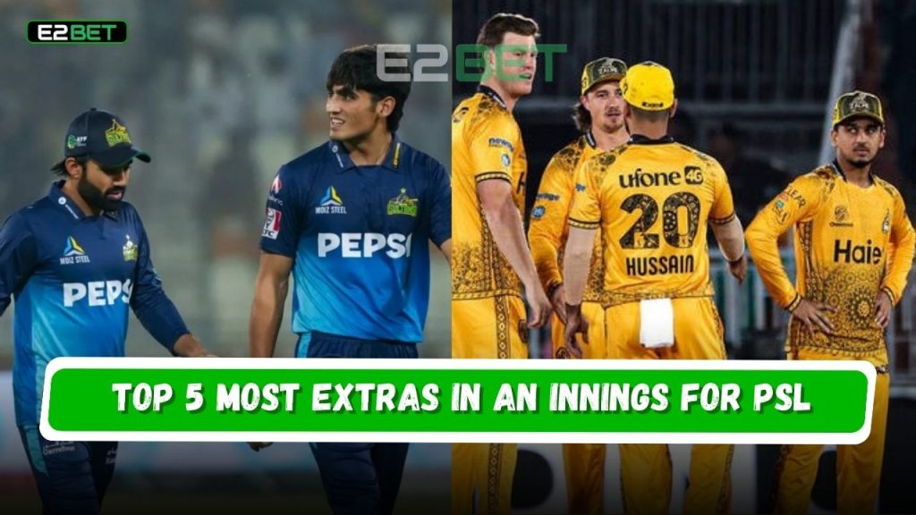 Most Extras in an innings For PSL