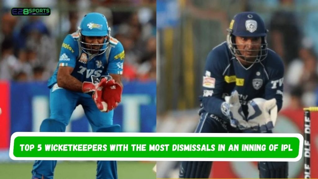 Most Dismissals in an Inning of IPL