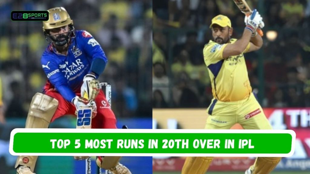 Most Runs In 20th Over In IPL
