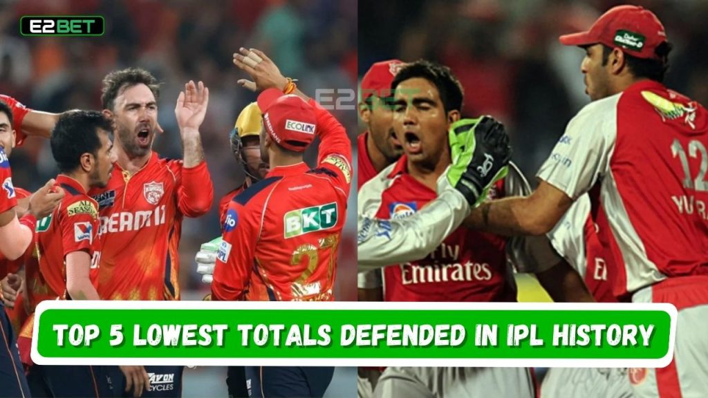 Lowest Totals Defended in IPL