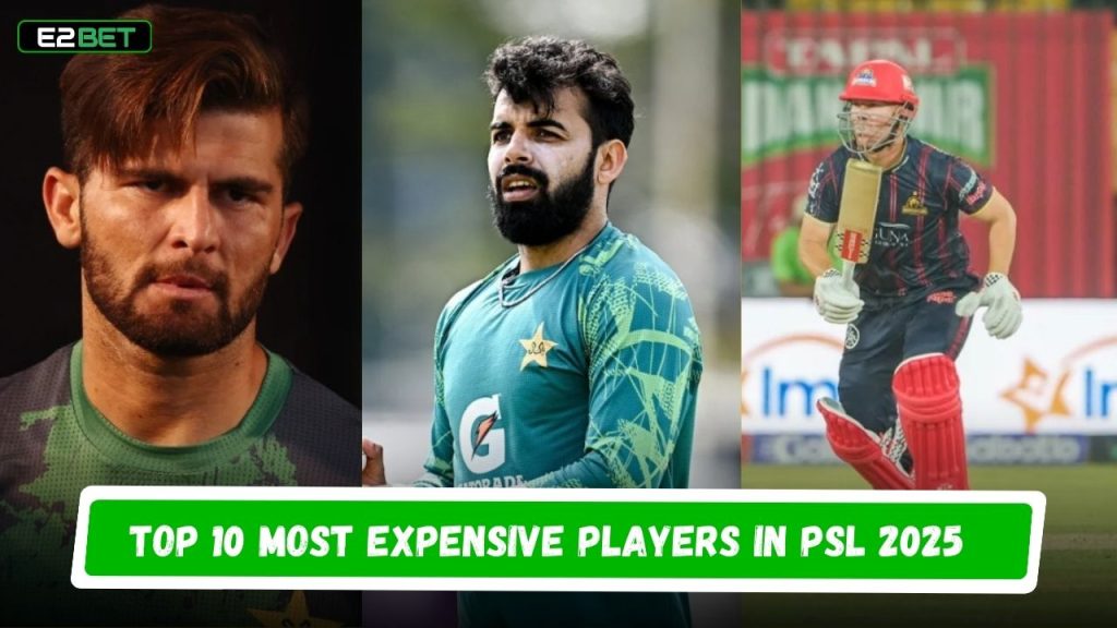 Most Expensive Players in PSL 2025