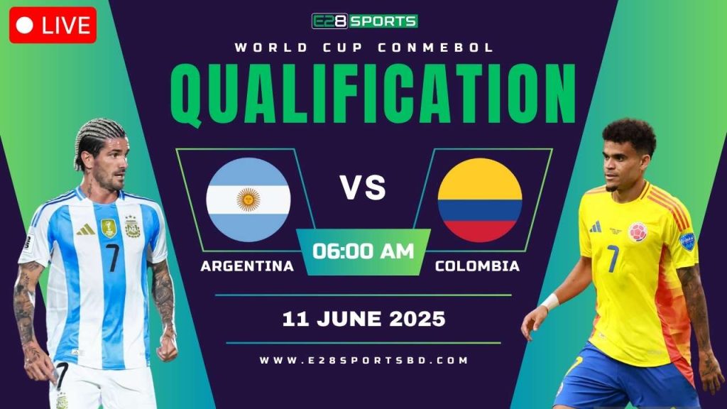 Argentina vs Colombia - World Cup CONMEBOL Qualification Match