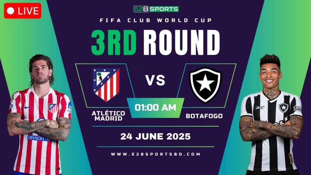 Atlético Madrid vs Botafogo – FIFA Club World Cup, 3rd Round