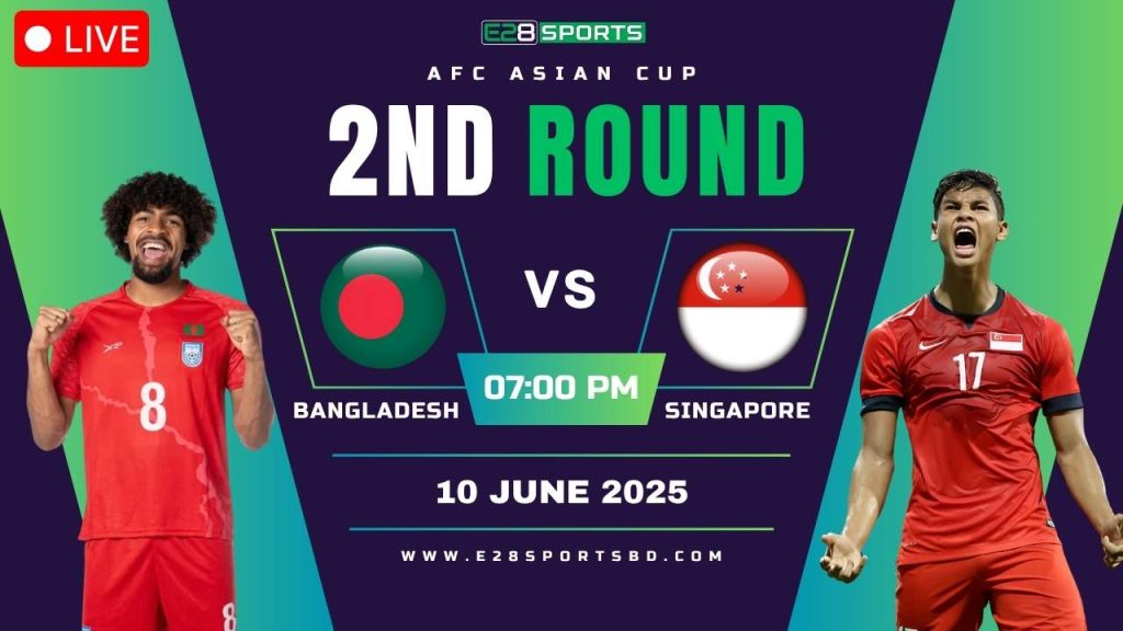 Bangladesh vs Singapore – AFC Asian Cup Qualification, Match
