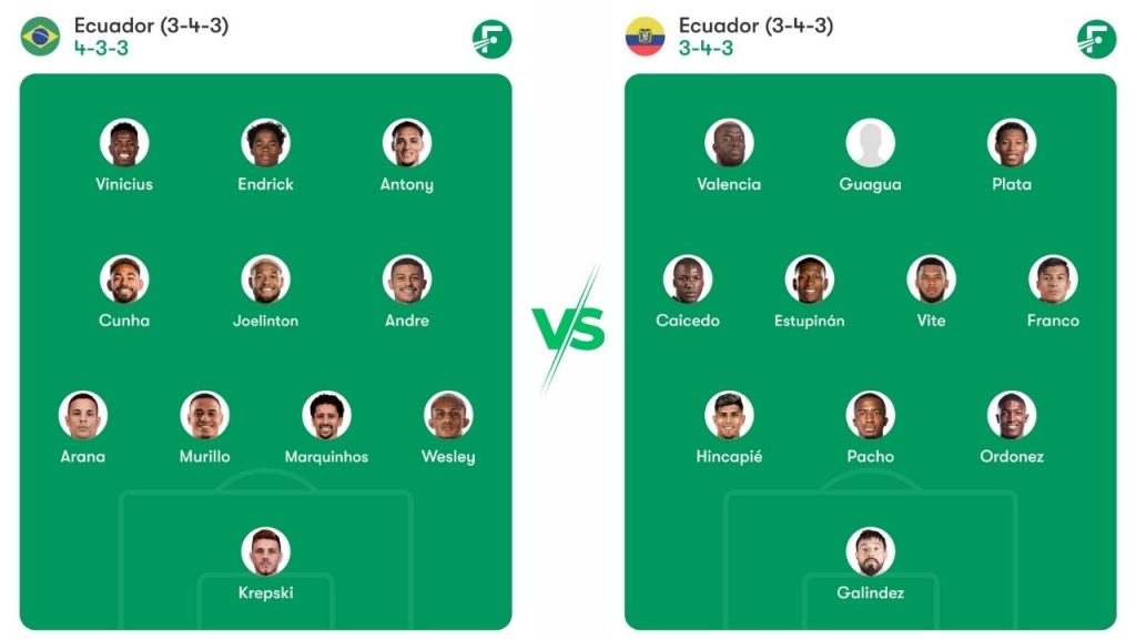Brazil vs Ecuador – World Cup CONMEBOL Qualification Round 15