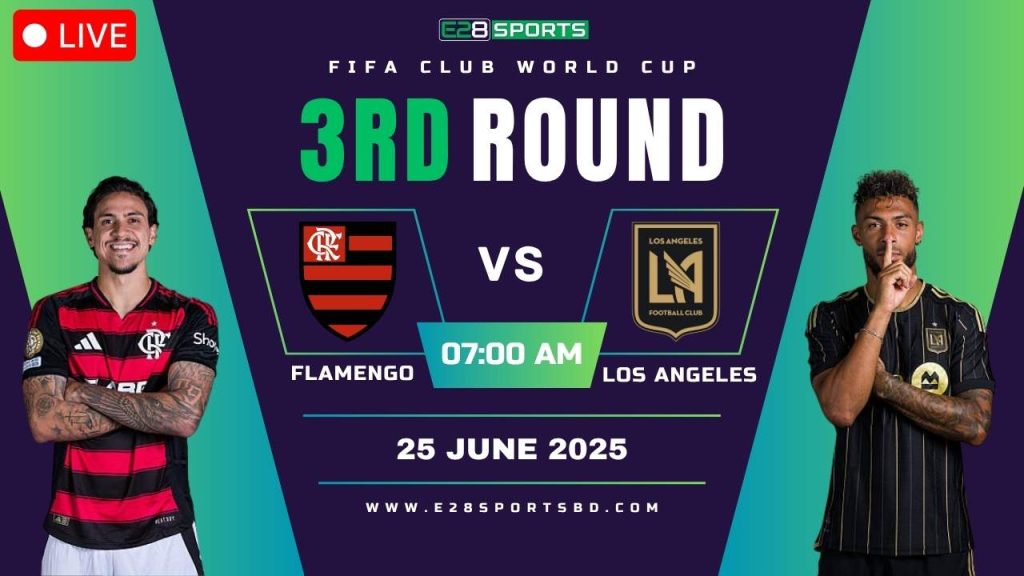 Flamengo vs Los Angeles – FIFA Club World Cup, 3rd Round