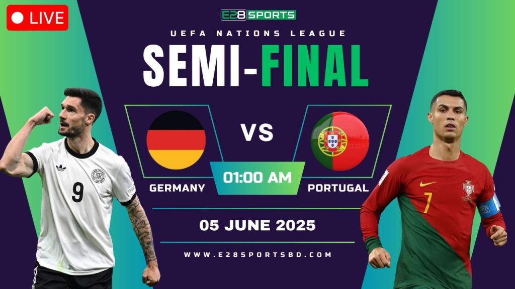 Germany vs Portugal – UEFA Nations League Semifinal, Match Prediction & Live Streaming