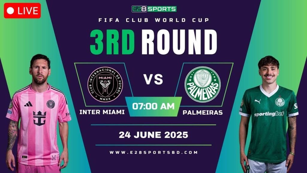 Inter Miami vs Palmeiras – FIFA Club World Cup, 3rd Round