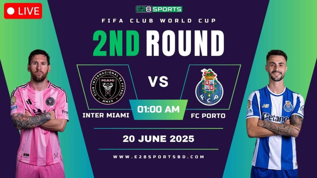 Inter Miami vs Porto – FIFA Club World Cup, 2nd Round