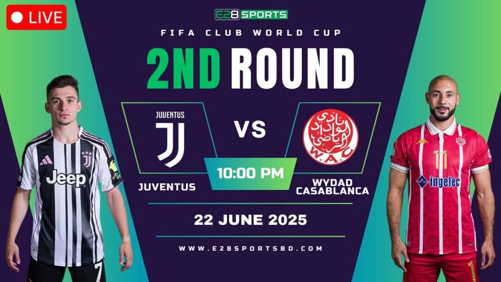 Juventus vs Wydad Casablanca – FIFA Club World Cup, 2nd Round