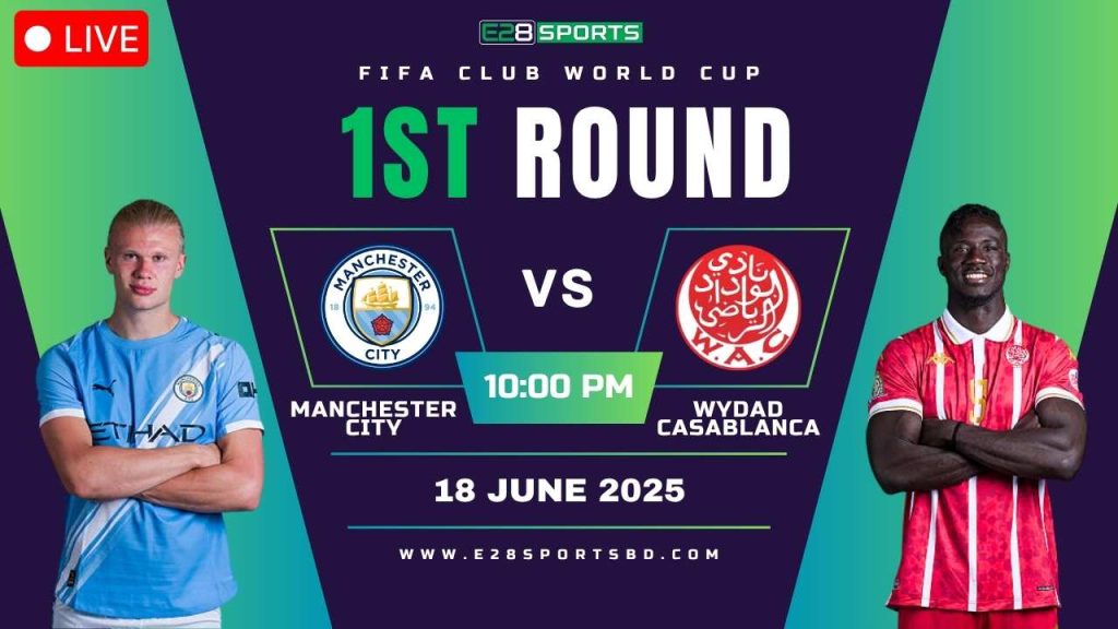 Manchester City vs Wydad Casablanca – FIFA Club World Cup, 1st Round