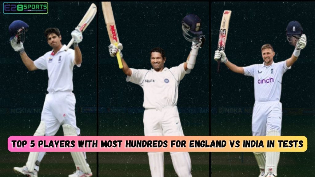 Most Hundreds for England vs India in Tests