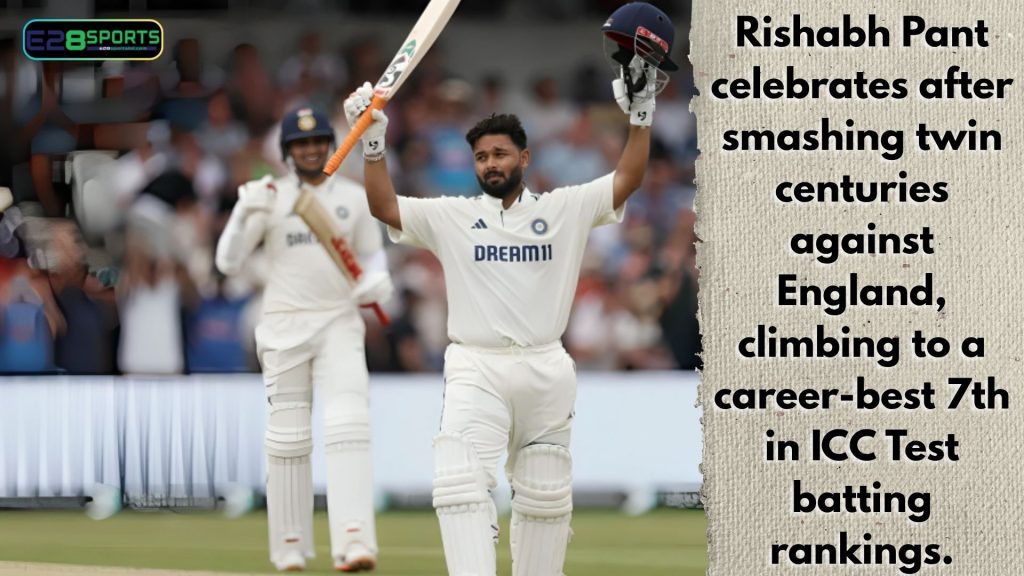 Rishabh Pant ICC Test Ranking