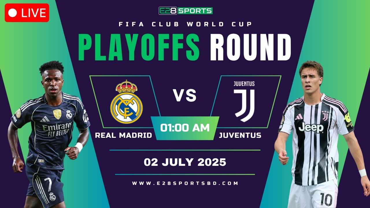 Real Madrid vs Juventus – FIFA Club World Cup, Playoffs Round of 16