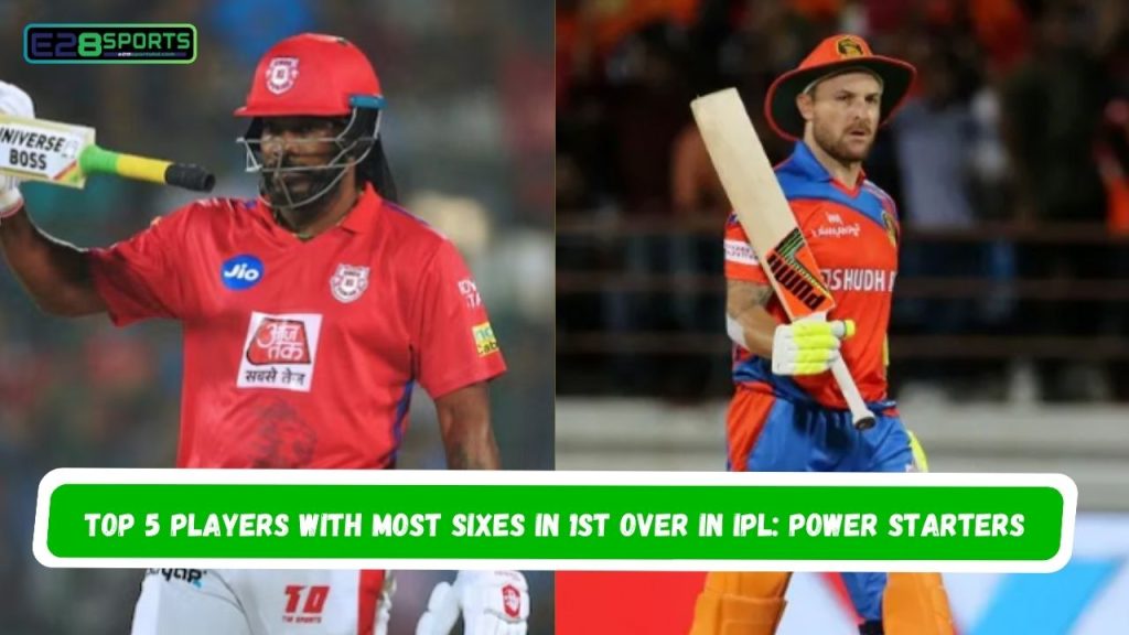 Most Sixes in 1st Over in IPL