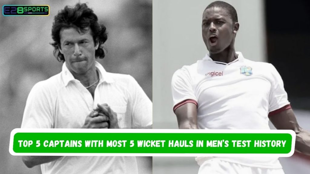 Captains with Most 5 Wicket Hauls in Men's Test