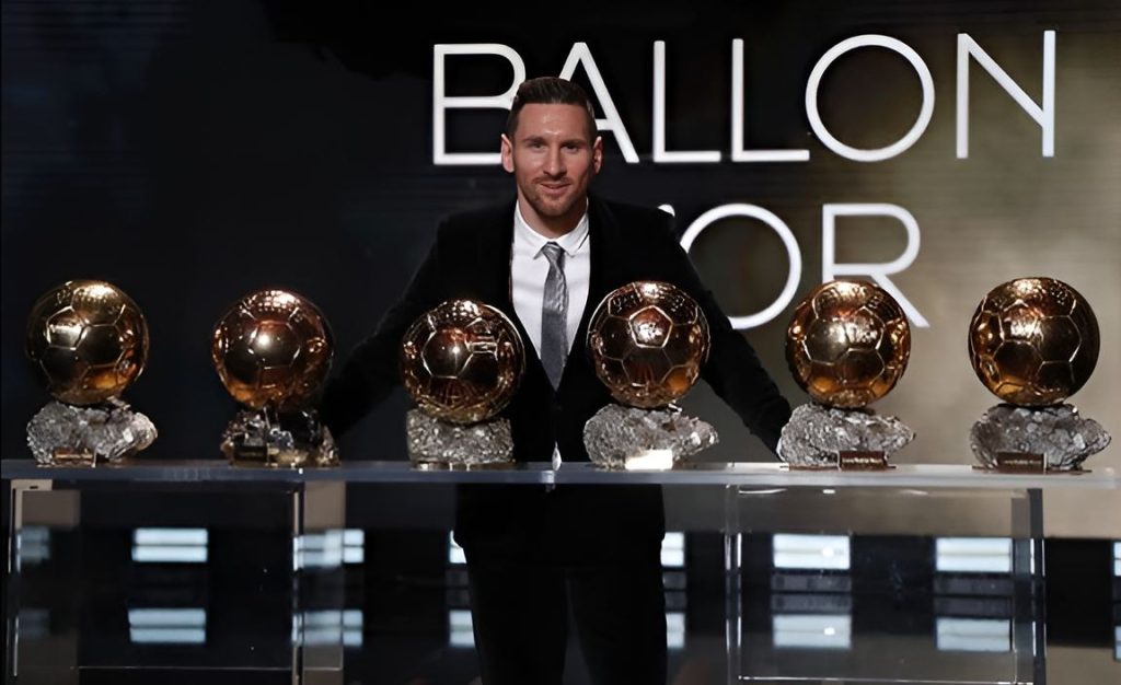 Top 5 Players with the Most Ballon d'Or Wins in World Football