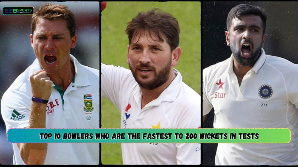 Fastest to 200 Wickets in Tests