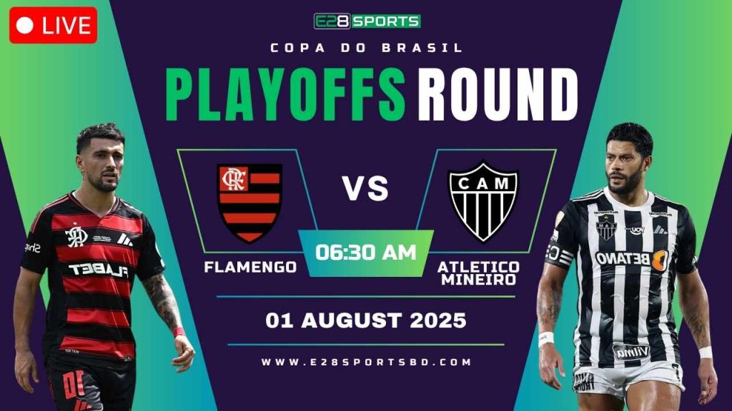 Flamengo vs Atletico Mineiro - Copa do Brasil, Match Prediction & Live Streaming by E2Bet