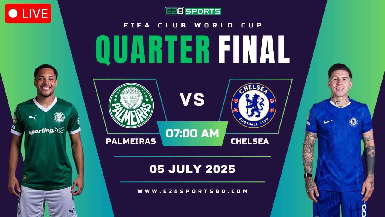 Palmeiras vs Chelsea – FIFA Club World Cup Quarterfinal, Match Prediction & Live Streaming on E2Bet
