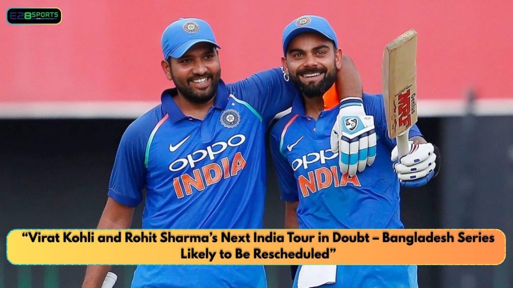 Virat Kohli and Rohit Sharma's Next India Tour