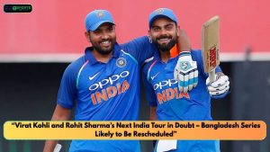 Virat Kohli and Rohit Sharma's Next India Tour