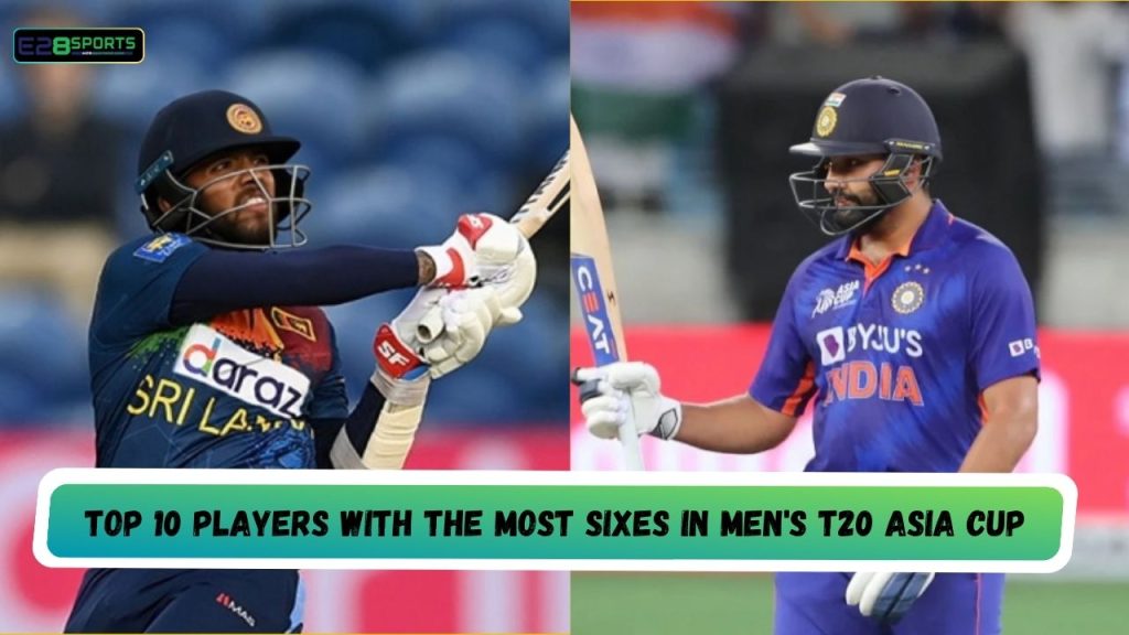 Most Sixes in Men's T20 Asia Cup