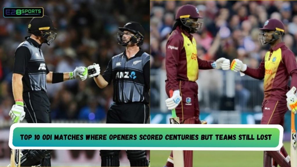 Openers Scored Centuries but Teams Still Lost