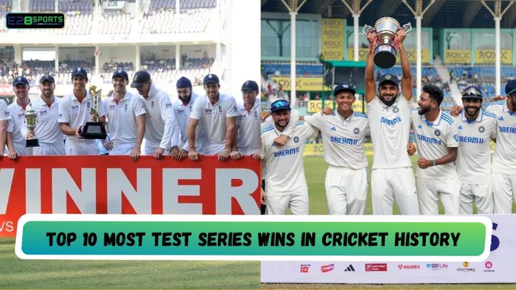 Most Test Series Wins in Cricket History