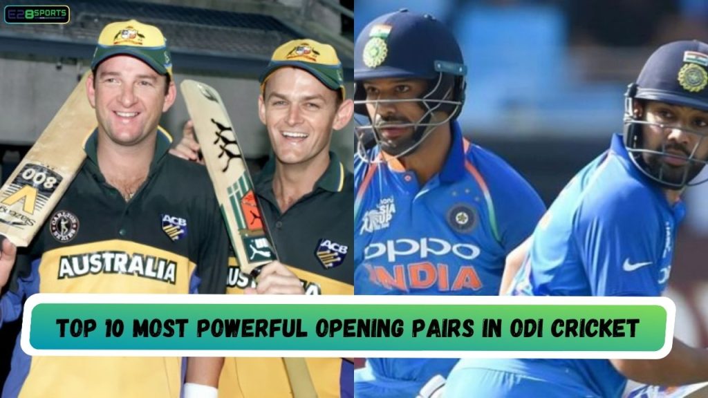 Most Powerful Opening Pairs in ODI