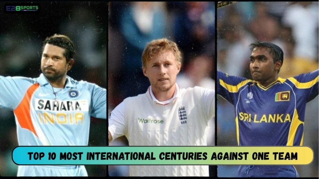 Most International Centuries Against One Team