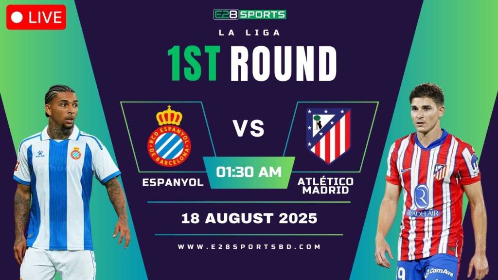 Espanyol vs Atlético Madrid – La Liga, Match Prediction & Live Streaming
