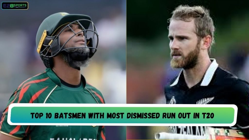 Most Dismissed Run Out in T20