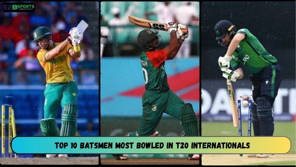 Batsmen Most Bowled in T20 Internationals