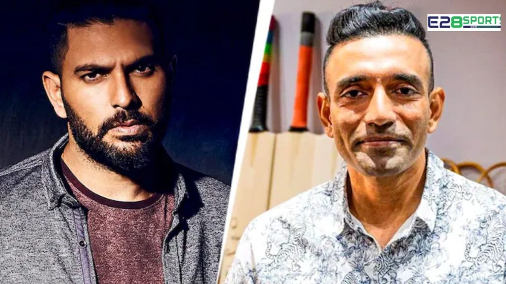 Yuvraj Singh and Robin Uthappa