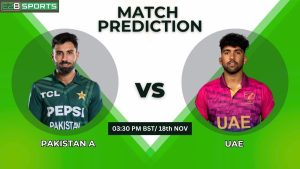 PAK-A vs UAE
